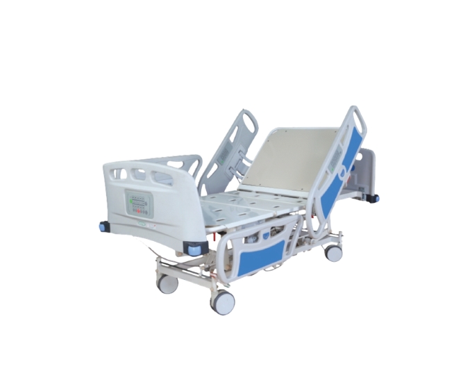 Electric ICU Bed with 5 Function Actuator System and CPR Function