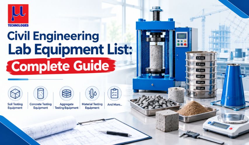 Civil Engineering Lab Equipment List