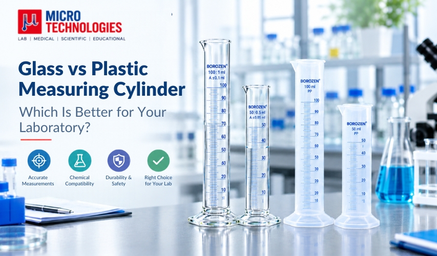 Glass vs Plastic Measuring Cylinder – Laboratory Measuring Cylinders