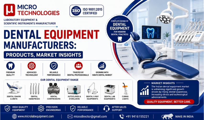 Dental Equipment Manufacturers in India