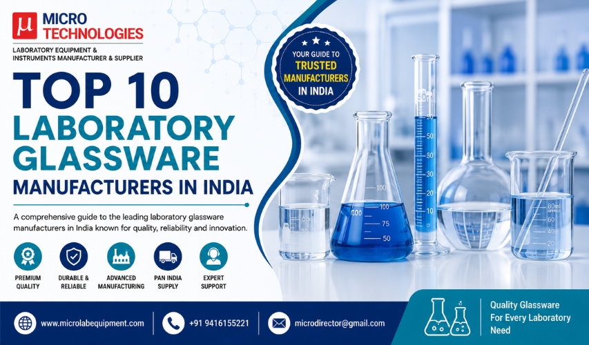 Top 10 Laboratory Glassware Manufacturers in India