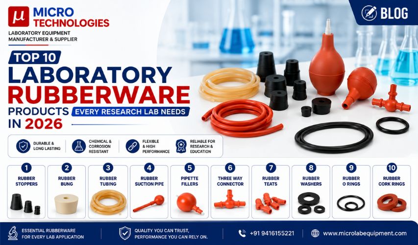 Top 10 Laboratory Rubberware Products Every Research Lab Needs
