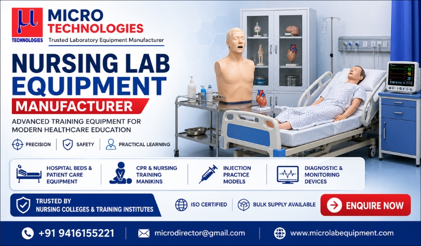 Understanding Nursing Lab Equipment Manufacturer and Their Role in Education