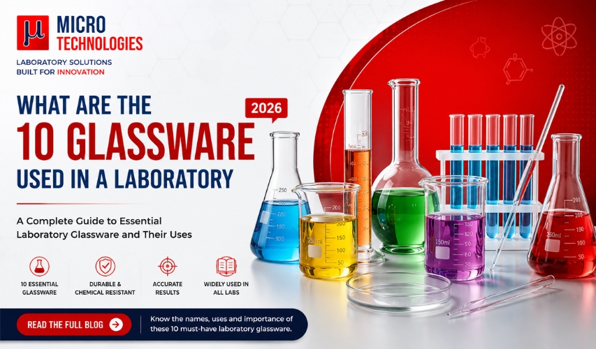 What are the 10 glassware used in a laboratory 2026?