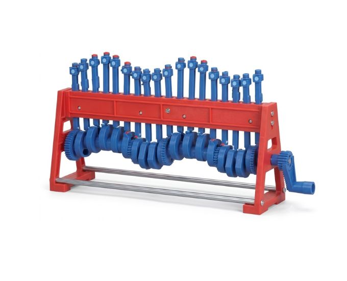 18 Pulley Longitudinal Wave Motion Apparatus – Plastic