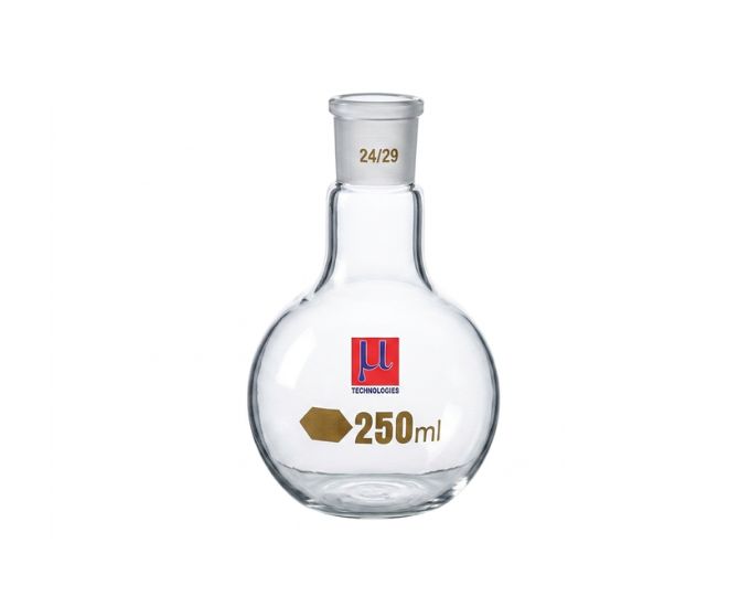 Quartz Flat Bottom Flask Jointed - Product Image