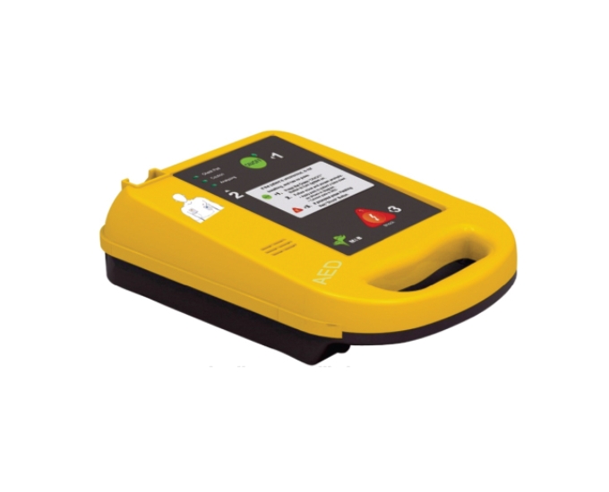 Portable Automated External Defibrillator with ECG Analysis