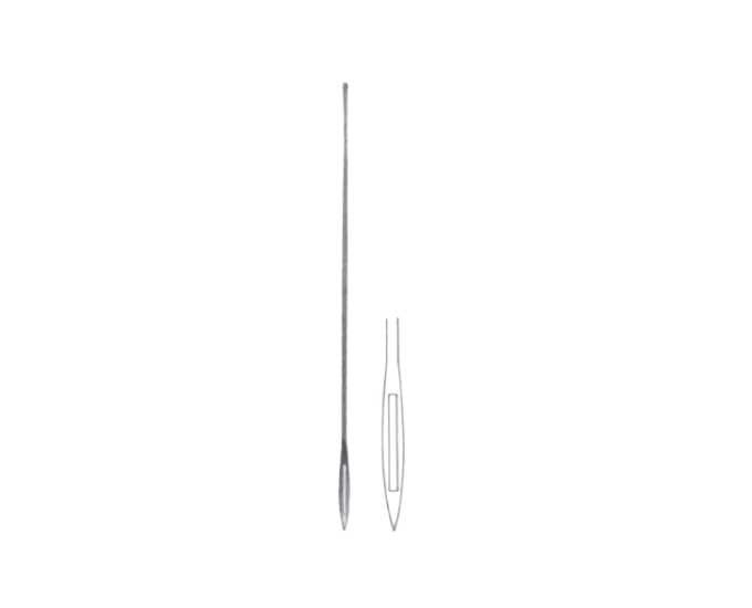 Cooper Malleable Probe with Eye in Multiple Lengths for Surgical Use