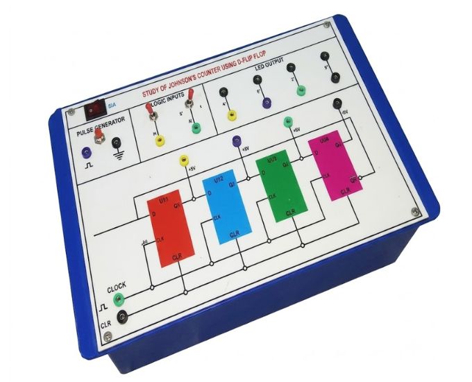 Johnson's Counter Using D Flip-Flop Trainer - Product Image