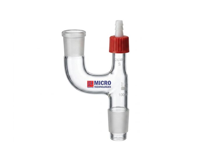 Laboratory Swan Neck Adapter with Interchangeable Glass Joints