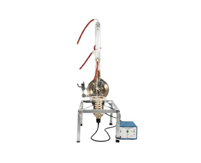 High-Capacity Glass Vertical Distillation Apparatus