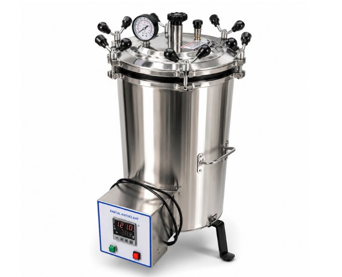 Vertical Double Wall Digital Autoclave (MT-407 Series) - Product Image