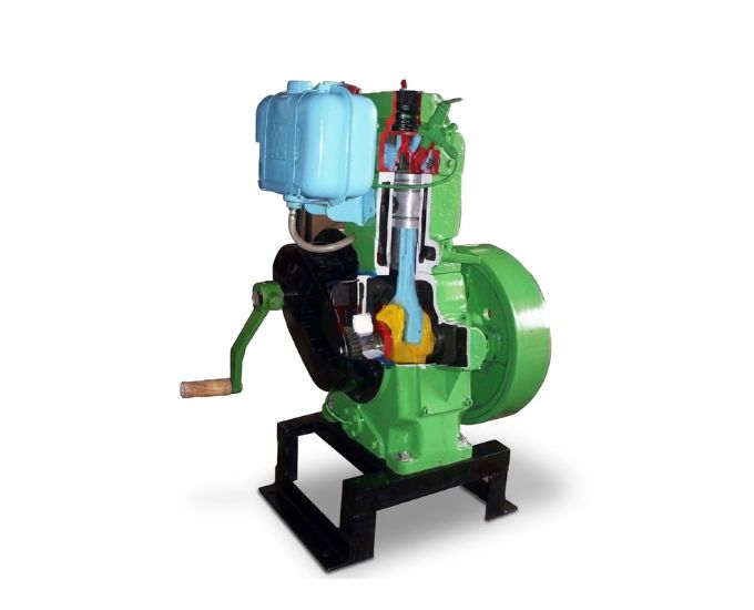 Four Stroke Diesel Engine Cutaway Model