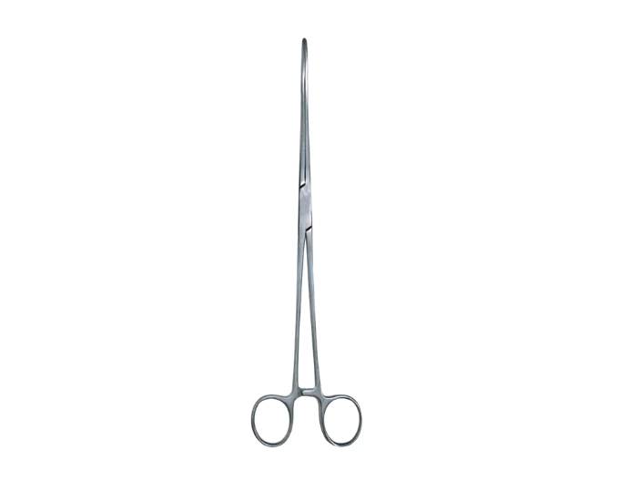 Narrow Tip Sponge Holding Forceps for Surgical Dressing