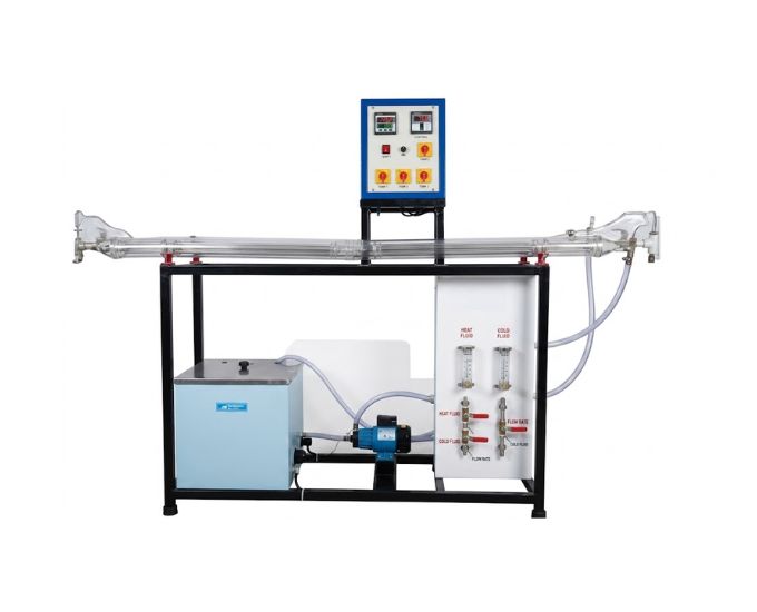 Parallel and Counter Flow Heat Exchanger Test Rig