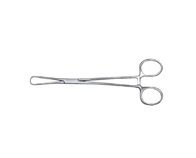 Straight Tip Tenaculum Forceps Stainless Steel Gynecological Instrument