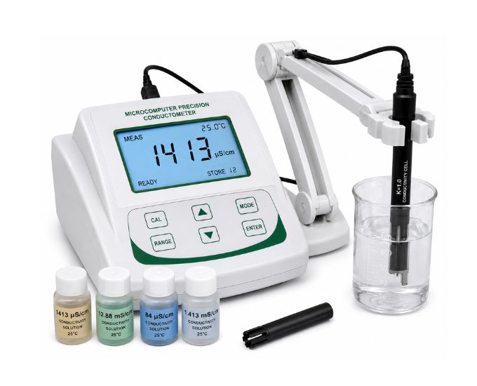 Microcomputer Precision Digital Conductivity Meter