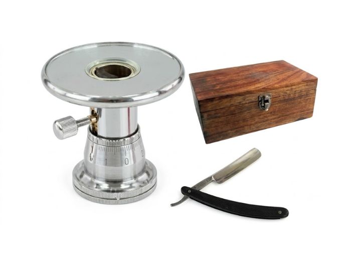Bare Handed Microtome with Wooden Box (MT-MCT02)