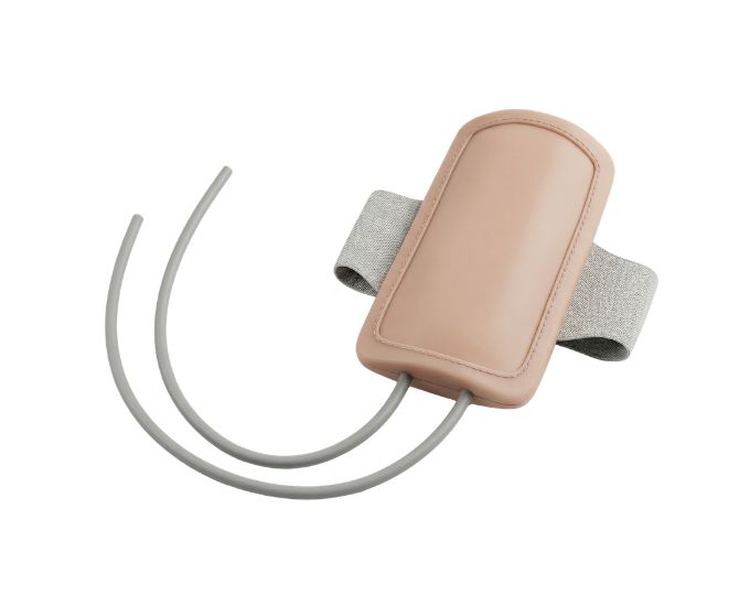 Wearable IV Injection Training Pad with Replaceable Skin and Vein Practice