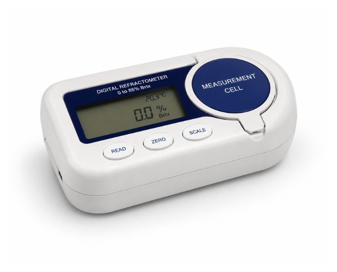 Portable Digital Multi-Scale Refractometer