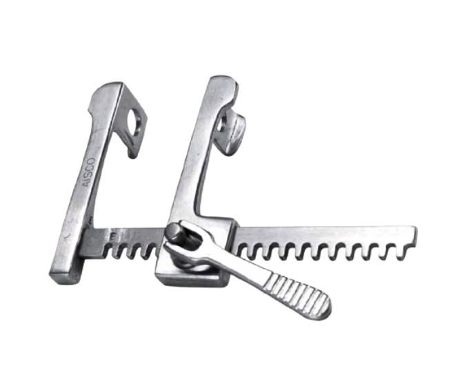 Finochietto Chest Retractor Spreader Set for Neonatal to Adult Sizes