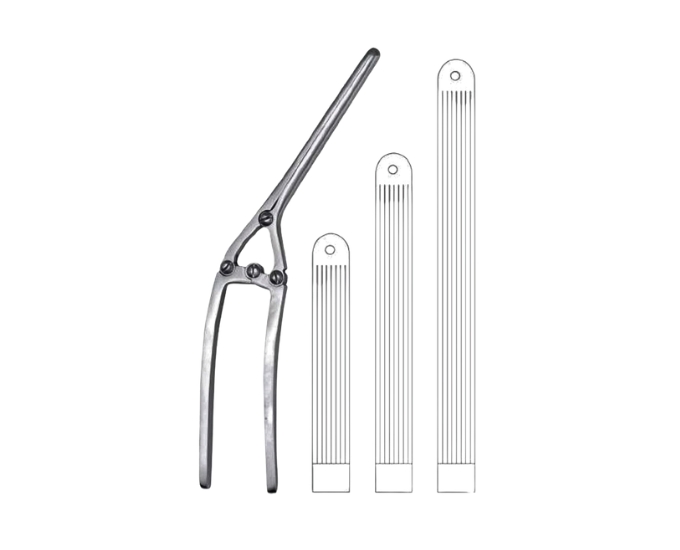 Pyers Intestinal Crushing Clamps for Surgical Tissue Control