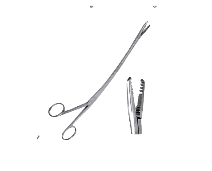 Chest Tube Holding Forceps for Thoracic Procedures