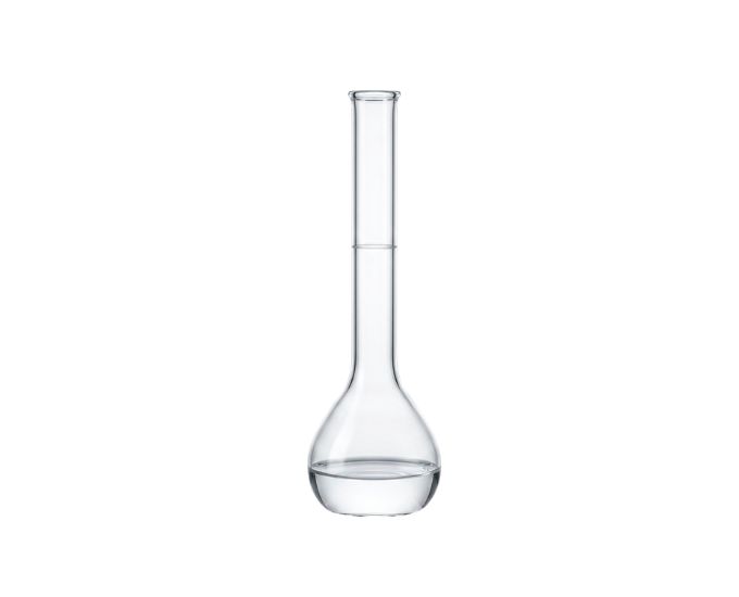 Laboratory Volumetric Flask for Sugar Estimation without Stopper