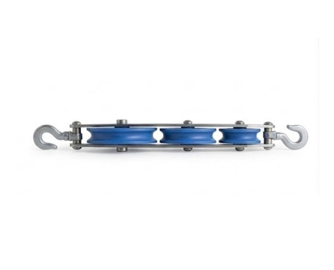 Triple Pulley In-Line in Metal Frame - Product Image 2