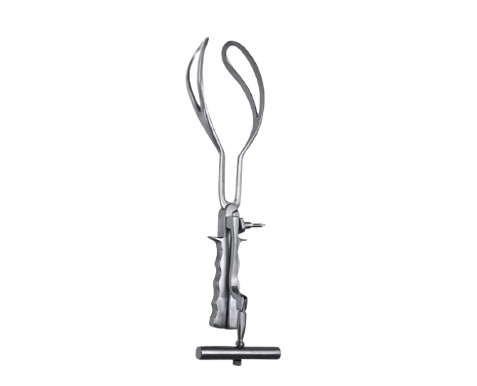 Haig Ferguson Obstetric Forceps with Axis Traction Stainless Steel - Product Image