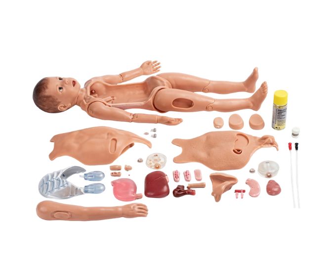 Advanced Multifunctional Child Nursing Manikin Unisex for Pediatric Clinical Training - Product Image