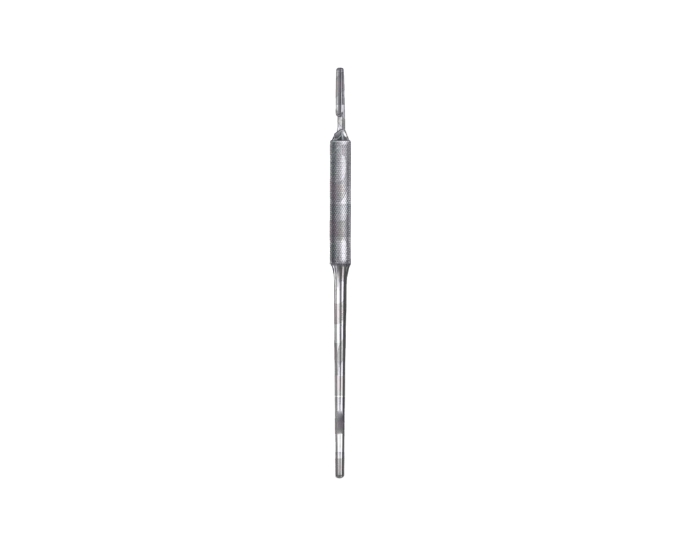 Knurled Surgical Scalpel Handle No. 3 for Precision Control