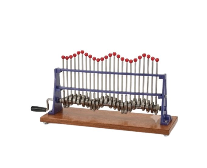24-Pulley Longitudinal Wave Motion Apparatus – Metal - Product Image 3