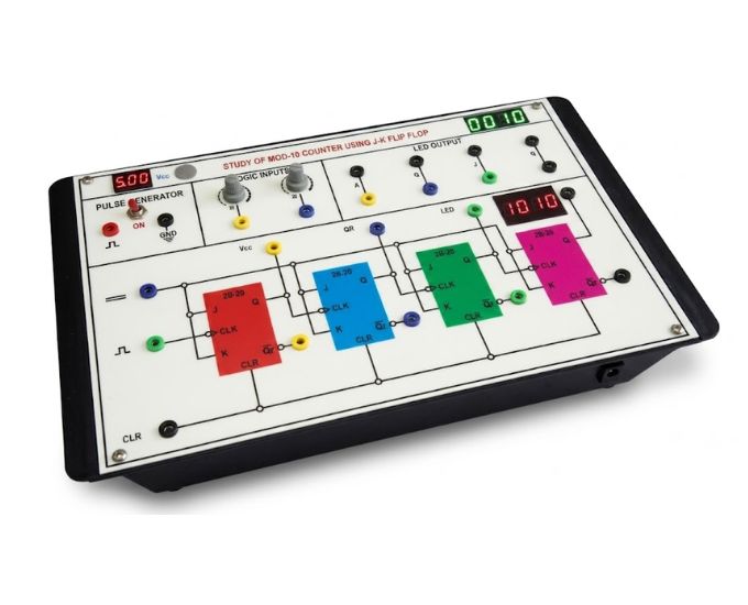 MOD-16 Counter Using JK Flip-Flop Trainer - Product Image