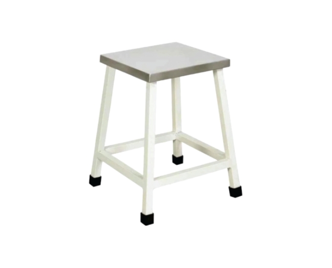 Patient Stool with CRCA Sheet Top and Epoxy Coated Frame