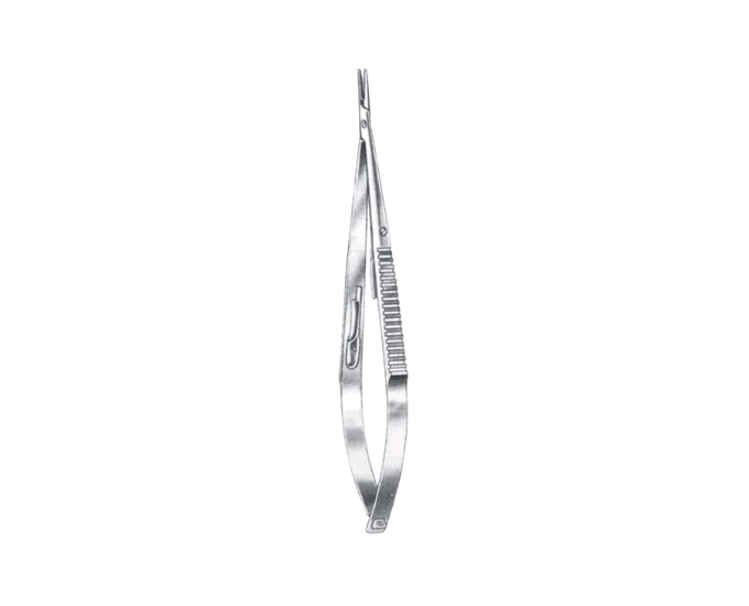 Castroviejo Needle Holder with Lock for Precision Microsurgery