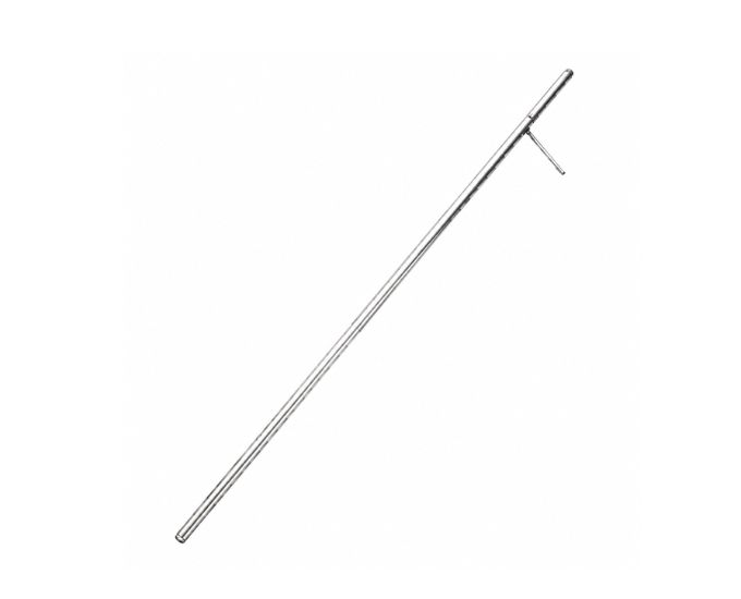 Retort Rod Iron Chrome Plated