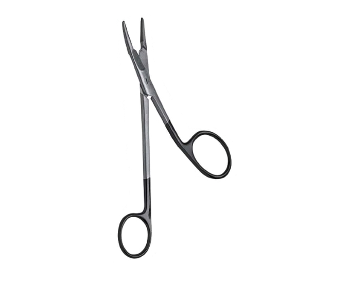 Gillies Needle Holder with Scissor and Tungsten Carbide Jaws