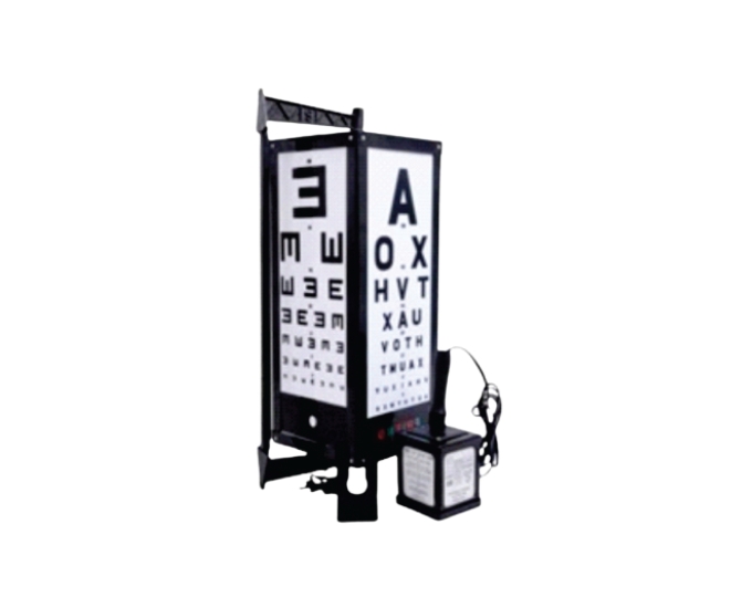 Eye Testing Drum for Vision Acuity Assessment and Optometry Training