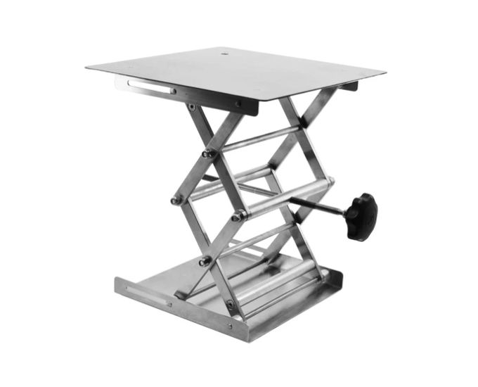 Stainless Steel Laboratory Jack, 25 x 25 cm - Product Image