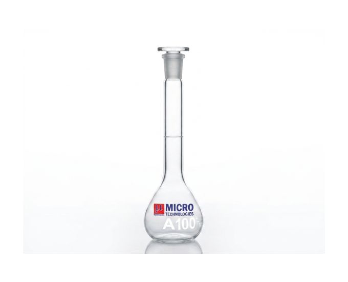 High-Precision Class B Volumetric Flask with PP Stopper - Product Image