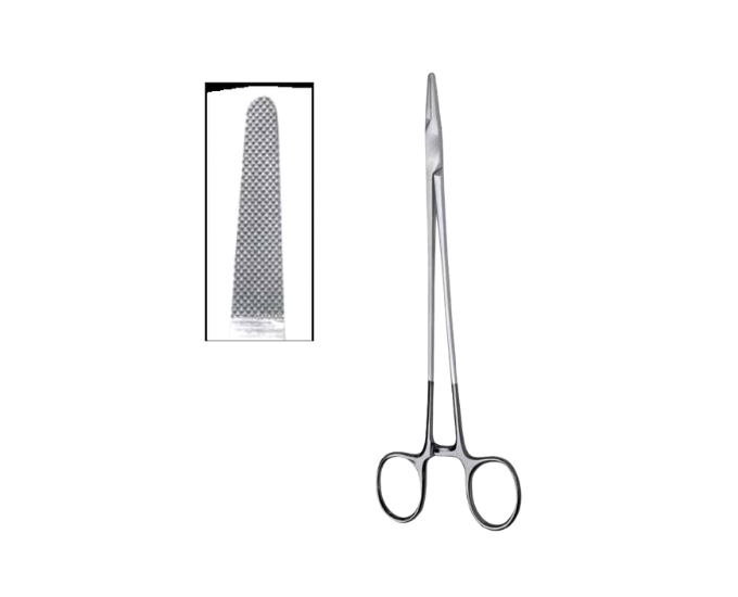 Mayo Hegar Needle Holder with Tungsten Carbide Jaws for Suturing