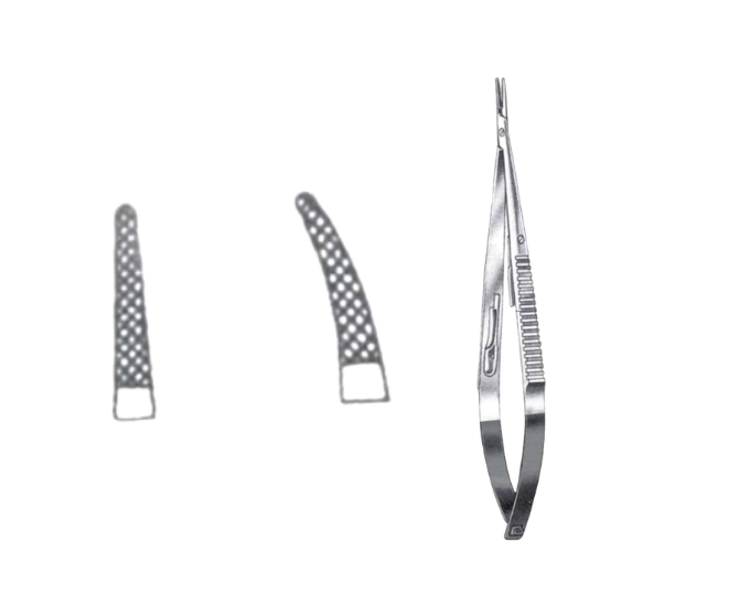 Castroviejo Needle Holder with Lock and Tungsten Carbide Jaws