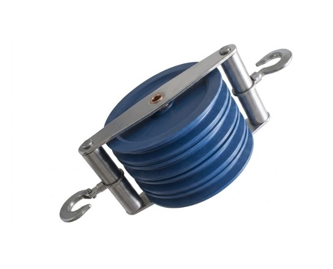 Triple Parallel Plastic Pulley - Product Image