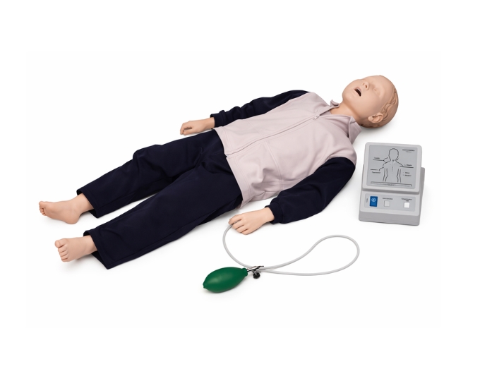 Advanced Child CPR Training Manikin with Feedback and Alarm System - Product Image