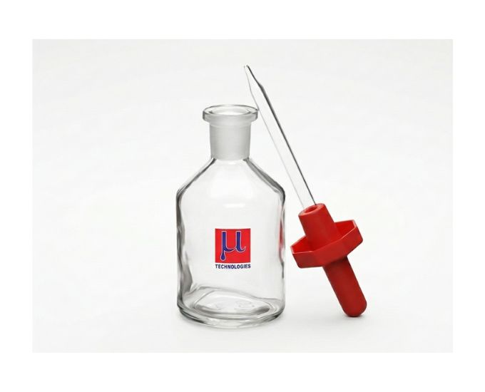 Dropping Bottles with Ground In Interchangeable Stopper