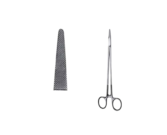 Debakey Needle Holder with Tungsten Carbide Jaws for Suturing - Product Image