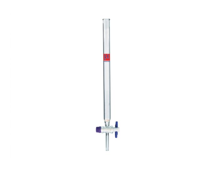 Chromatography Column with Sintered Disc & PTFE Key Stopcock