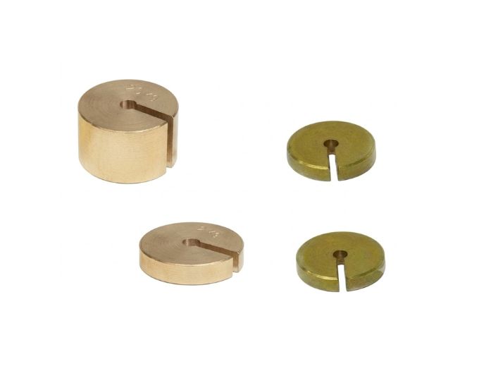 Brass Slotted Masses