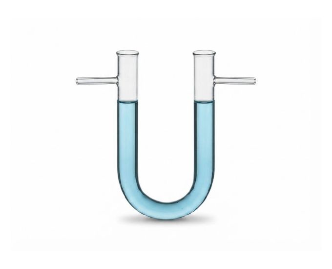 Absorption Tube with Side Arms (Heavy Duty Glass)